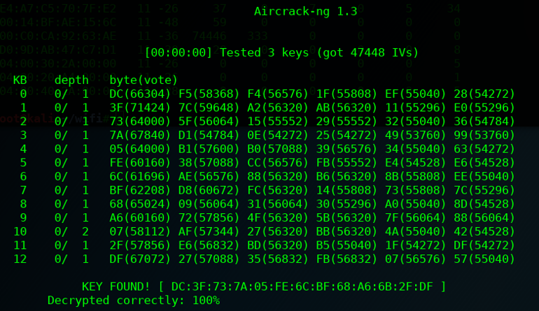 Aircrack Ng Screenshot