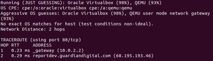 Nmap Firewall Evasion2 Esm W715