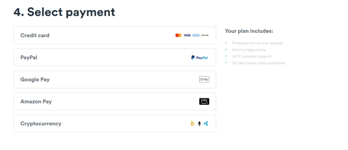 Payment Esm W700