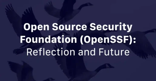 Open Source Security Foundation (OpenSSF): Reflection and Future