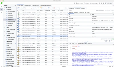 Fiddler Web Debugging Proxy Esm W400