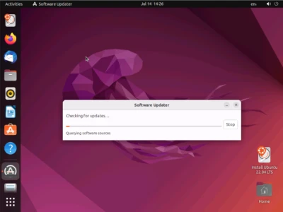 Ubuntu Updater 2 Esm W400