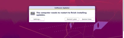 Update Ubuntu9 Esm W400