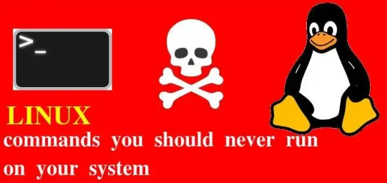 Linux commands you should never run on your system