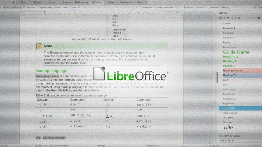 Libreoffice Header Esm W900