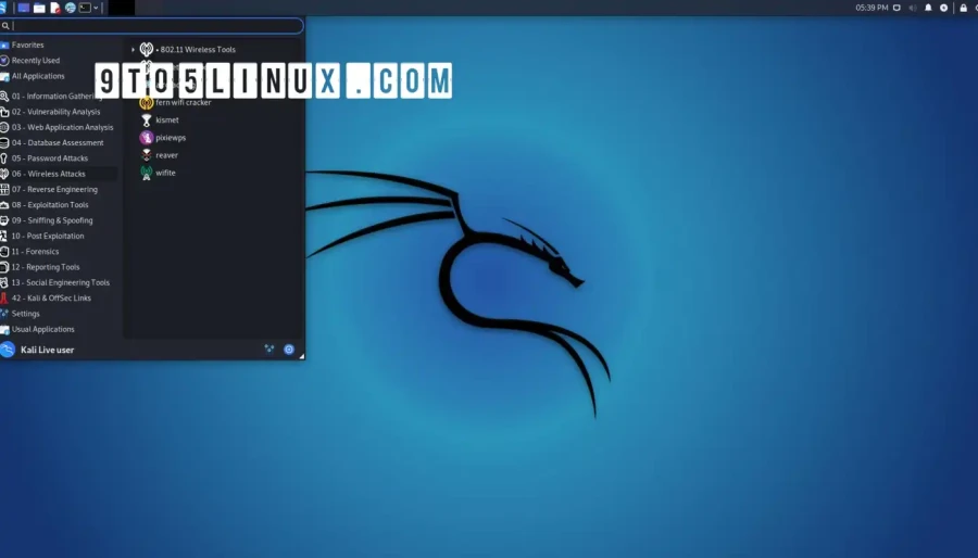 Kalilinux20212 Esm W900