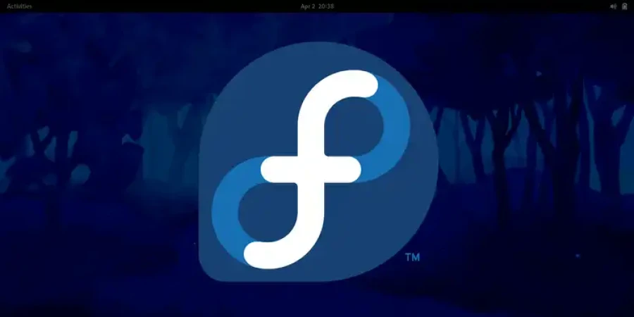 Linux Fedora 34 Desktop Logo Esm W900