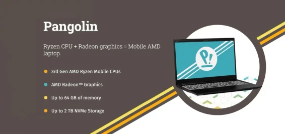 System76’s AMD-Only “Pangolin” Linux Laptop Is Finally Here